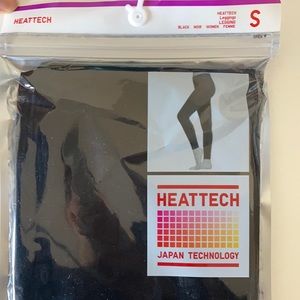 Uniqlo heat-tech black leggings